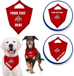 Pets First NCAA Ohio State Buckeyes Personalized Dog Bandana, Small/Medium slide 2 of 5