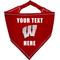 Show in main carousel: Pets First NCAA Wisconsin Badgers Personalized Dog Bandana, Large/X-Large slide 1 of 5