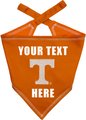 Pets First NCAA Tennessee Volunteers Personalized Dog Bandana, Small/Medium