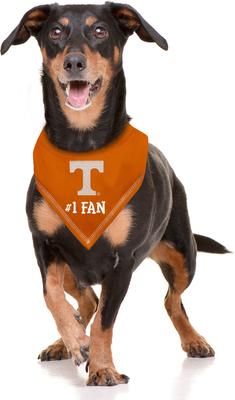 Show full view: Pets First NCAA Tennessee Volunteers Personalized Dog Bandana, Large/X-Large slide 5 of 6