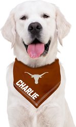 Pets First NCAA Texas Longhorns Personalized Dog Bandana, Small/Medium slide 2 of 5
