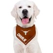 Show in main carousel: Pets First NCAA Texas Longhorns Personalized Dog Bandana, Large/X-Large slide 5 of 5