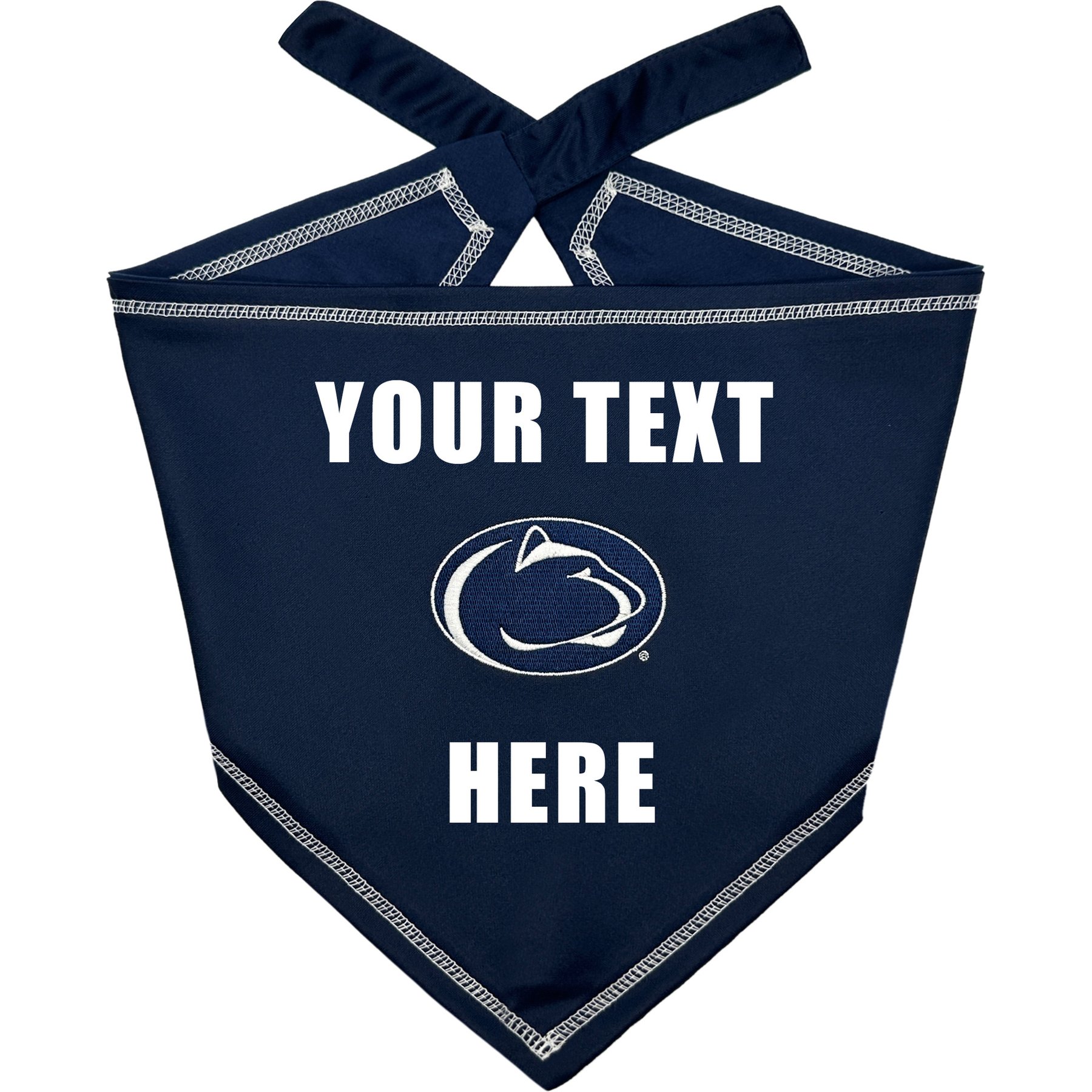 Pets First NCAA Penn State Personalized Dog Bandana, Small/Medium