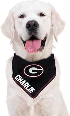 Show full view: Pets First NCAA Georgia Bulldogs Personalized Dog Bandana, Small/Medium slide 5 of 5