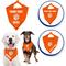 Show in main carousel: Pets First NCAA Clemson Tigers Personalized Dog Bandana, Large/X-Large slide 3 of 5