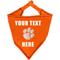 Show in main carousel: Pets First NCAA Clemson Tigers Personalized Dog Bandana, Large/X-Large slide 1 of 5