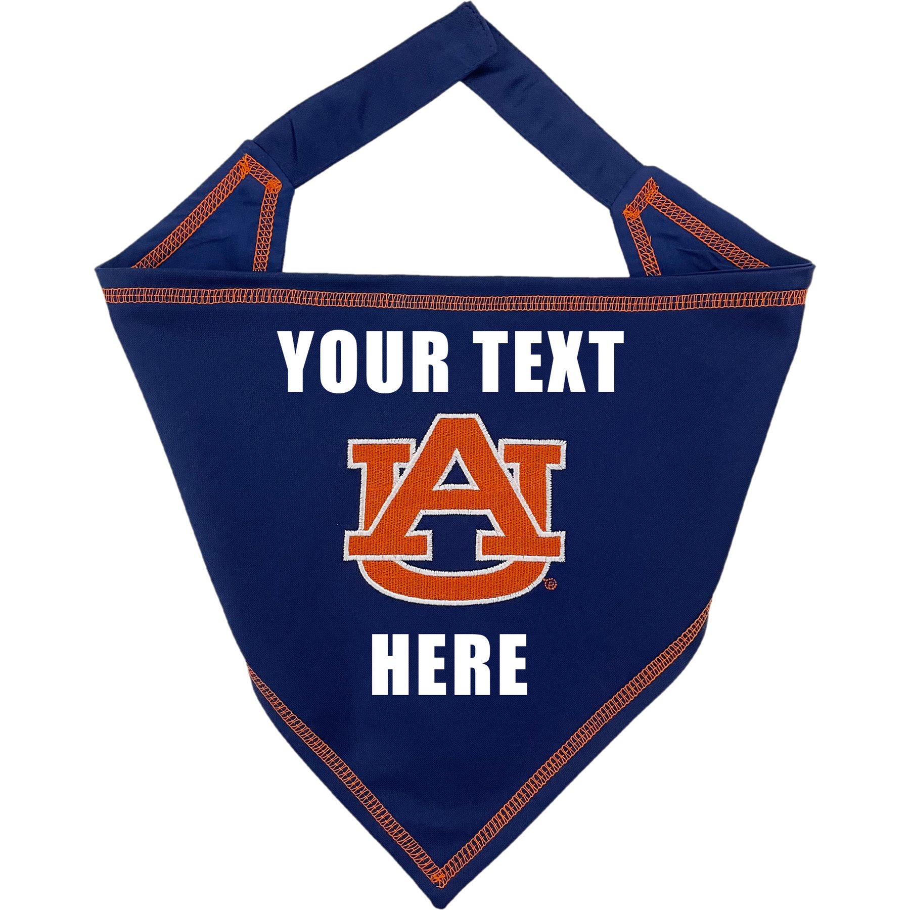 Pets First NCAA Auburn Tigers Personalized Dog Bandana, Large/X-Large