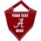 Show in main carousel: Pets First NCAA Alabama Crimson Tide Personalized Dog Bandana, Large/X-Large slide 1 of 7