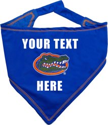 Pets First NCAA Florida Gators Personalized Dog Bandana, Large/X-Large