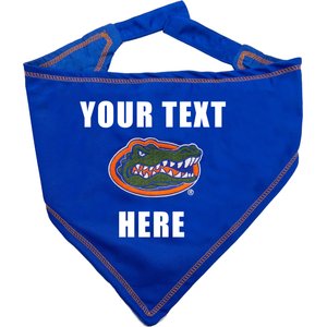 Pets First NCAA Florida Gators Personalized Dog Bandana, Large/X-Large
