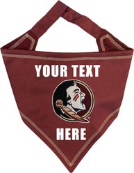 Pets First NCAA Florida State Personalized Dog Bandana, Large/X-Large
