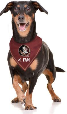 Show full view: Pets First NCAA Florida State Personalized Dog Bandana, Small/Medium slide 4 of 5