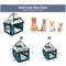 Show in main carousel: GOOPAWS 3-Door Collapsible Soft-Sided Dog & Cat Crate, Teal Blue, Small slide 4 of 9