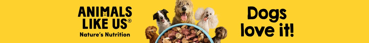 Animals Like Us. Nature's Nutrition. Dogs love it!