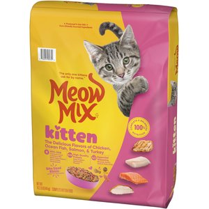 Meow Mix Kitten Li'l Nibbles Dry Cat Food, 14.2-lb bag