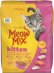 Meow Mix Kitten Li'l Nibbles Dry Cat Food, 14.2-lb bag