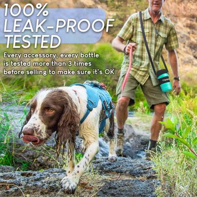 Show full view: LESOTC Portable Dog Water Bottle, 28-oz slide 5 of 9