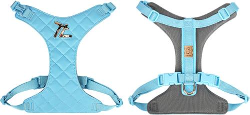 Show full view: Chai's Choice Stylish Dog Backpack, Leash & Harness, Blue, Small: 11 to 15-in chest slide 2 of 10
