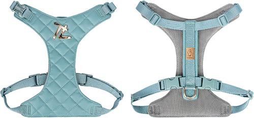 Show full view: Chai's Choice Stylish Dog Backpack, Leash & Harness, Turquoise, Large: 15 to 21.5-in chest, 3 count slide 2 of 10