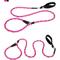 Show in main carousel: Chai's Choice Training Rope Dog Slip Leash, Large: 6-ft long, 7/16-in wide, Fuchsia slide 1 of 9