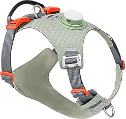 Chai's Choice Tracker Jacker Dog Harness, Seafoam Green, Medium: 22 to 27-in chest
