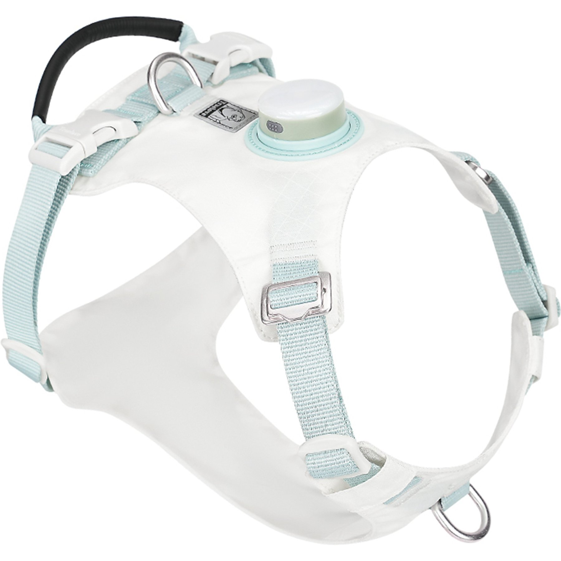 Chai's Choice Tracker Jacker Dog Harness, Bright White, X-Small: 13 to 17-in chest