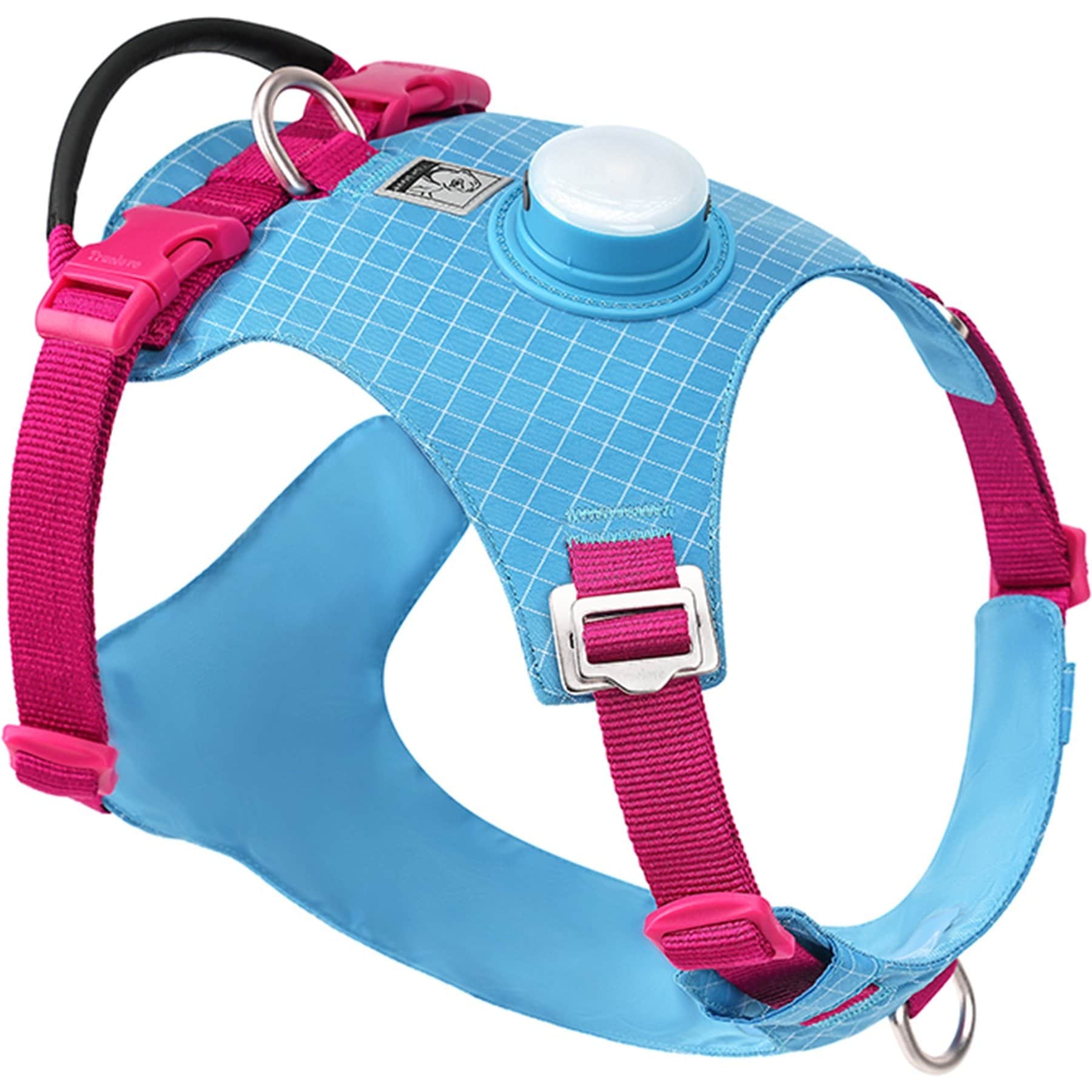 Chai's Choice Tracker Jacker Dog Harness, Sky Blue, X-Large: 32 to 42-in chest