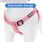 Show in main carousel: Pawtitas Solid Personalized Dog Harness, Millennial Pink, X-Small: 10 to 15-in chest slide 6 of 9