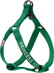 Pawtitas Solid Personalized Dog Harness, Lush Green, Medium: 18 to 28-in chest