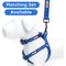 Show in main carousel: Pawtitas Solid Personalized Dog Leash, Blue, XX-Small: 6-ft long, 3/8-in wide slide 9 of 10