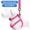 Show in main carousel: Pawtitas Solid Personalized Dog Harness, Pink, Small: 14 to 21-in chest slide 10 of 10