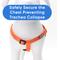 Show in main carousel: Pawtitas Solid Personalized Dog Harness, Orange, Small: 14 to 21-in chest slide 8 of 9