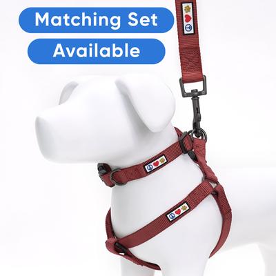 Show full view: Pawtitas Solid Personalized Dog Leash, Marsala Brown, XX-Small: 6-ft long, 3/8-in wide slide 9 of 10