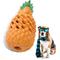 Show in main carousel: Petopia Pineapple Tough Dog Chew Toy, Orange/Green, Medium slide 1 of 11