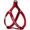 Show in main carousel: Pawtitas Solid Personalized Dog Harness, Red, Large: 22 to 33-in chest slide 1 of 9