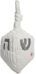 HuggleHounds Hanukkah Dreidel Tough Plush Dog Toy, Small slide 2 of 9