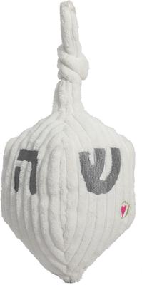 Show full view: HuggleHounds Hanukkah Dreidel Tough Plush Dog Toy, Small slide 3 of 10
