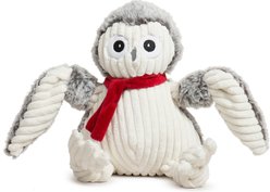HuggleHounds Christmas Ollie Owl Knottie Tough Plush Dog Toy, Large slide 2 of 9