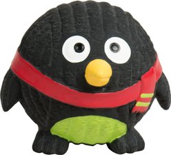 HuggleHounds Christmas Ruff-Tex Bucket O' Squeaks Squeaky Ball Dog Toy, Small, 5 count slide 2 of 9