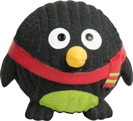 Show full view: HuggleHounds Christmas Ruff-Tex Bucket O' Squeaks Squeaky Ball Dog Toy, Small, 5 count slide 4 of 9