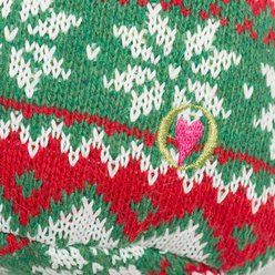 HuggleHounds Christmas Wintergreen Snowman Knottie Tough Plush Dog Toy, Small slide 2 of 9