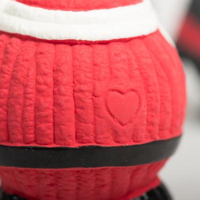 Show full view: HuggleHounds Christmas Ruff-Tex Bucket O' Squeaks Squeaky Ball Dog Toy, Small, 5 count slide 8 of 9