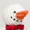 Show in main carousel: HuggleHounds Christmas Wintergreen Snowman Knottie Tough Plush Dog Toy, Small slide 6 of 9