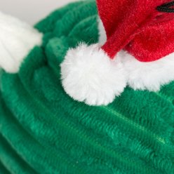 HuggleHounds Christmas Noe Narwhal Knottie Tough Plush Dog Toy, Small slide 2 of 9