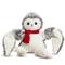Show in main carousel: HuggleHounds Christmas Ollie Owl Knottie Tough Plush Dog Toy, Large slide 2 of 9