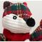 Show in main carousel: HuggleHounds Christmas Tartan Tidings Fox Knottie Tough Plush Dog Toy, Large slide 6 of 10