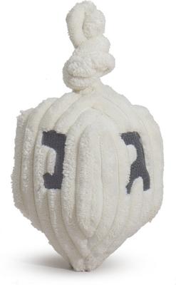 Show full view: HuggleHounds Hanukkah Dreidel Tough Plush Dog Toy, Large slide 2 of 9