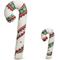 Show in main carousel: HuggleHounds Christmas Wintergreen Candy Cane Tough Plush Dog Toy, X-Large slide 1 of 10