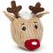 Show in main carousel: HuggleHounds Christmas Santa's Reindeer Wee Huggles Balls Tough Plush Dog Toy, Small, 5 count slide 2 of 9