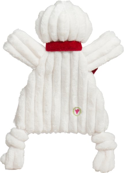 Show full view: HuggleHounds HuggleFlatties Snowman Tough Plush Dog Toy, Large slide 3 of 9